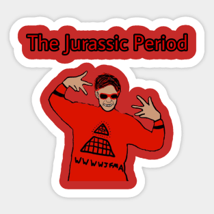 The Jurassic Period Sticker